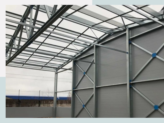Каркасные ангары от СтальСтрой-Пчр по цене от 611 руб.