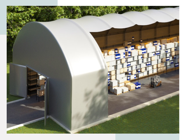 Тентовые ангары в Печоре