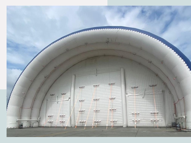 Пневмокаркасные ангары от СтальСтрой-Пчр по цене от 611 руб.