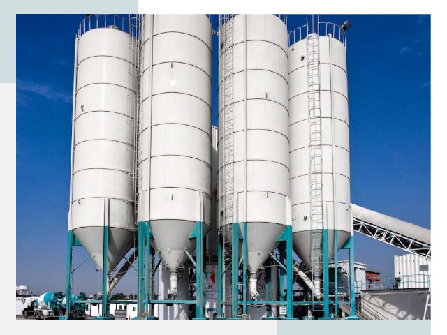 Строительство цементных силосов в Печоре
