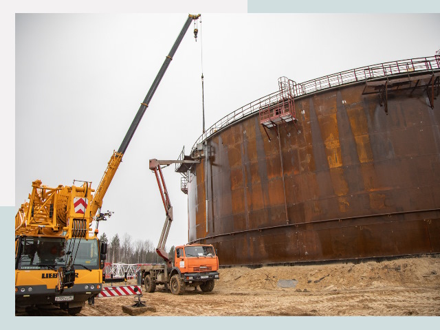 Монтаж резервуаров в Печоре от 611 руб. за м³