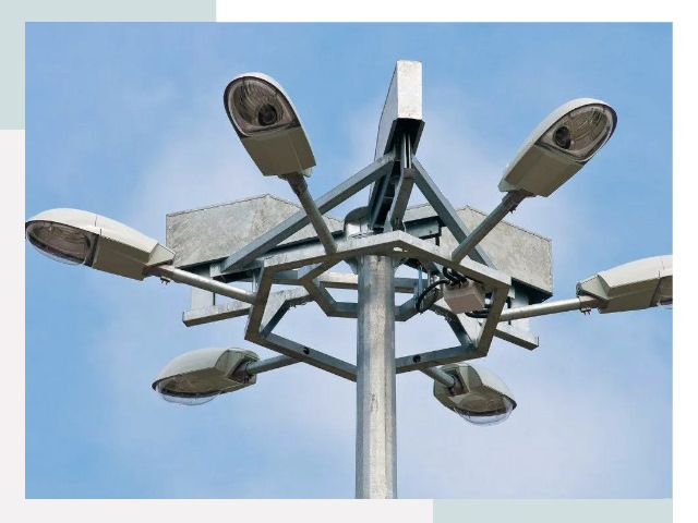 Монтаж осветительных мачт в Печоре