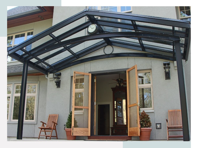 Козырьки металлические в Печоре