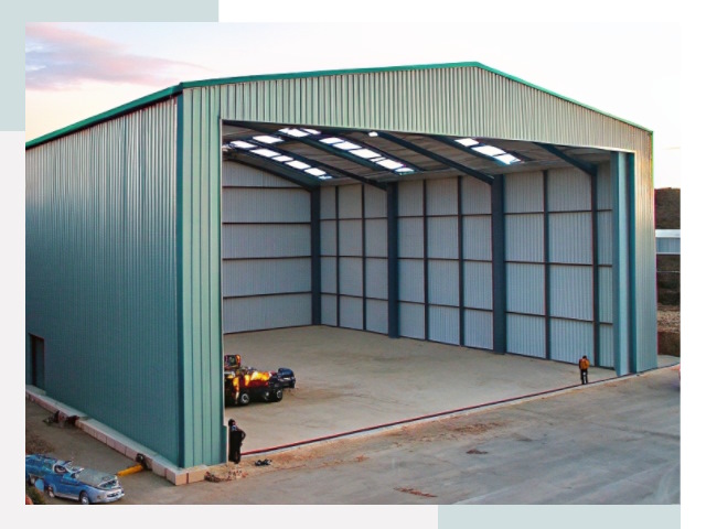 Строительство ангаров в Печоре